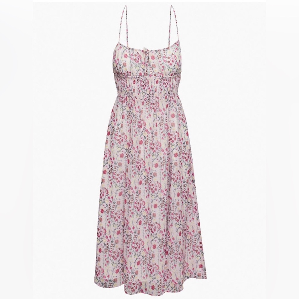 Aritzia Wilfred Genoa Midi Dress